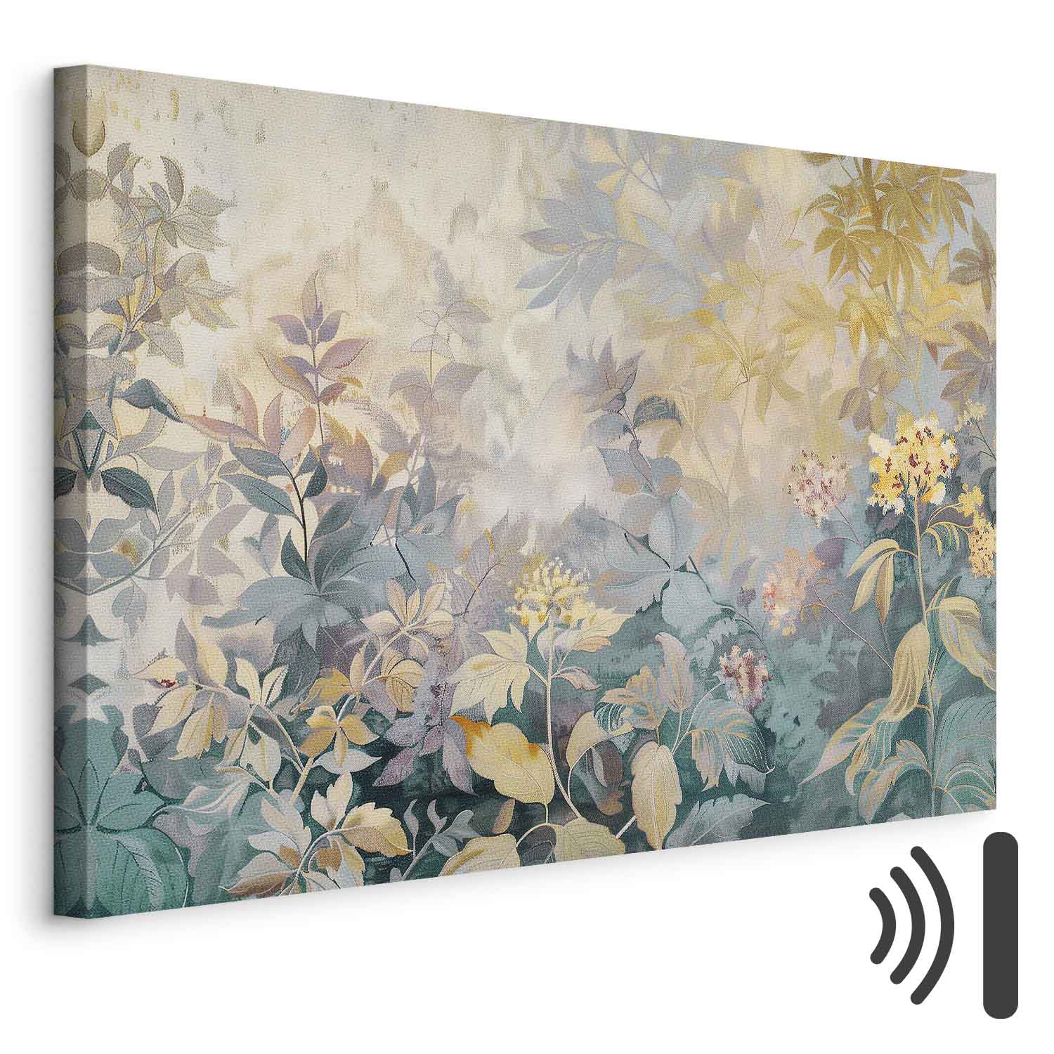 Spring Kilim Meadow Floral Tapestry Canvas Print