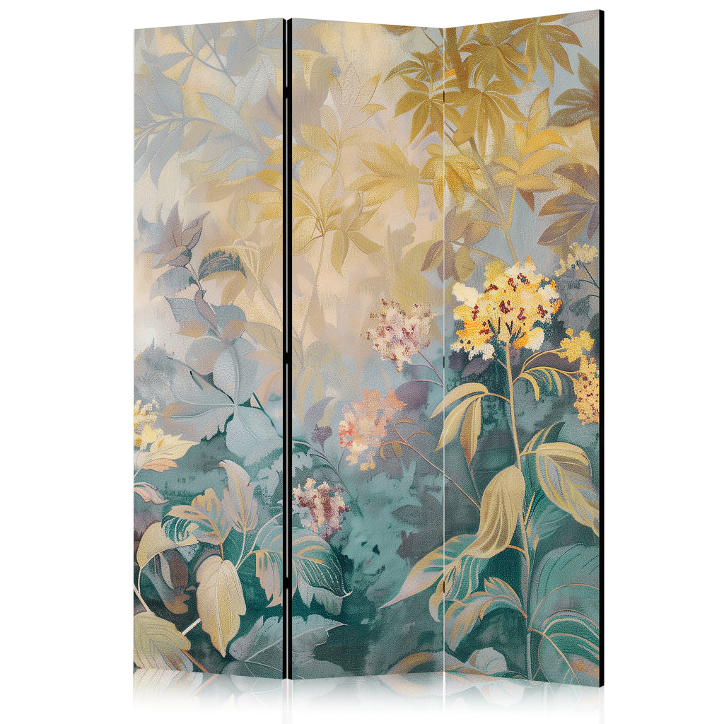 Room Divider Tapestry Pattern Meadow and Flowers Kilim Spring Motif