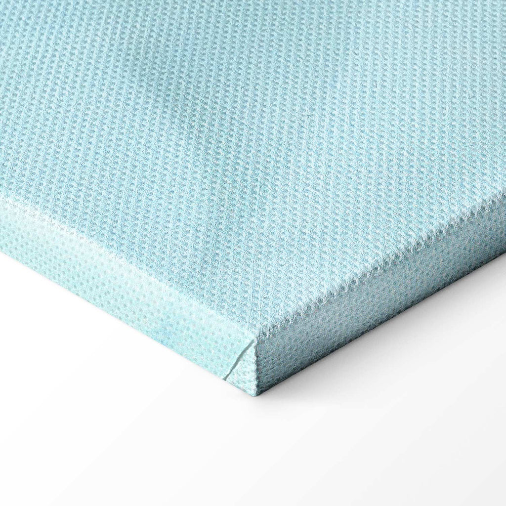 Green Mint Botanical Leaves Canvas Print