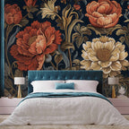 Kilim Retro Large Floral Pattern Wall Mural