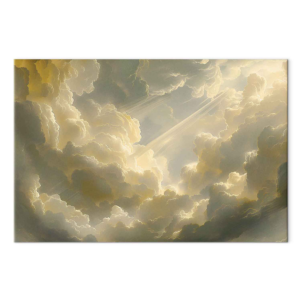 Colorful Cloudscape Contemporary Canvas Print