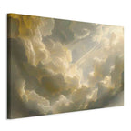 Canvas Print - Enchanting Colors Against Cloud Backdrop