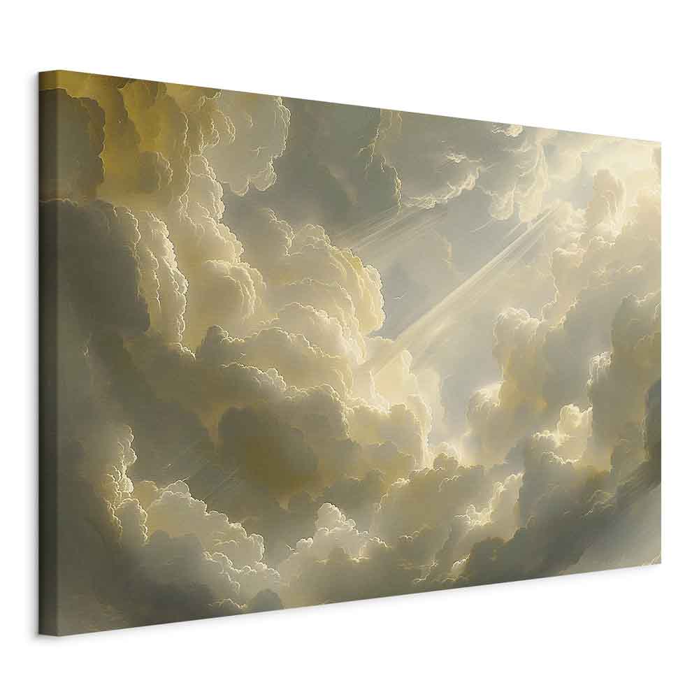 Canvas Print - Enchanting Colors Against Cloud Backdrop