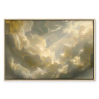 Colorful Cloudscape Contemporary Canvas Print
