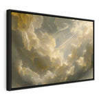 Canvas Print - Enchanting Colors Against Cloud Backdrop