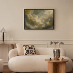 Canvas Print - Enchanting Colors Against Cloud Backdrop