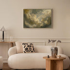 Canvas Print - Enchanting Colors Against Cloud Backdrop