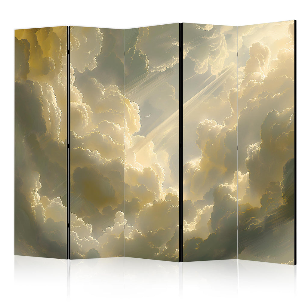 Room Divider - Enchanting Colors Against the Clouds