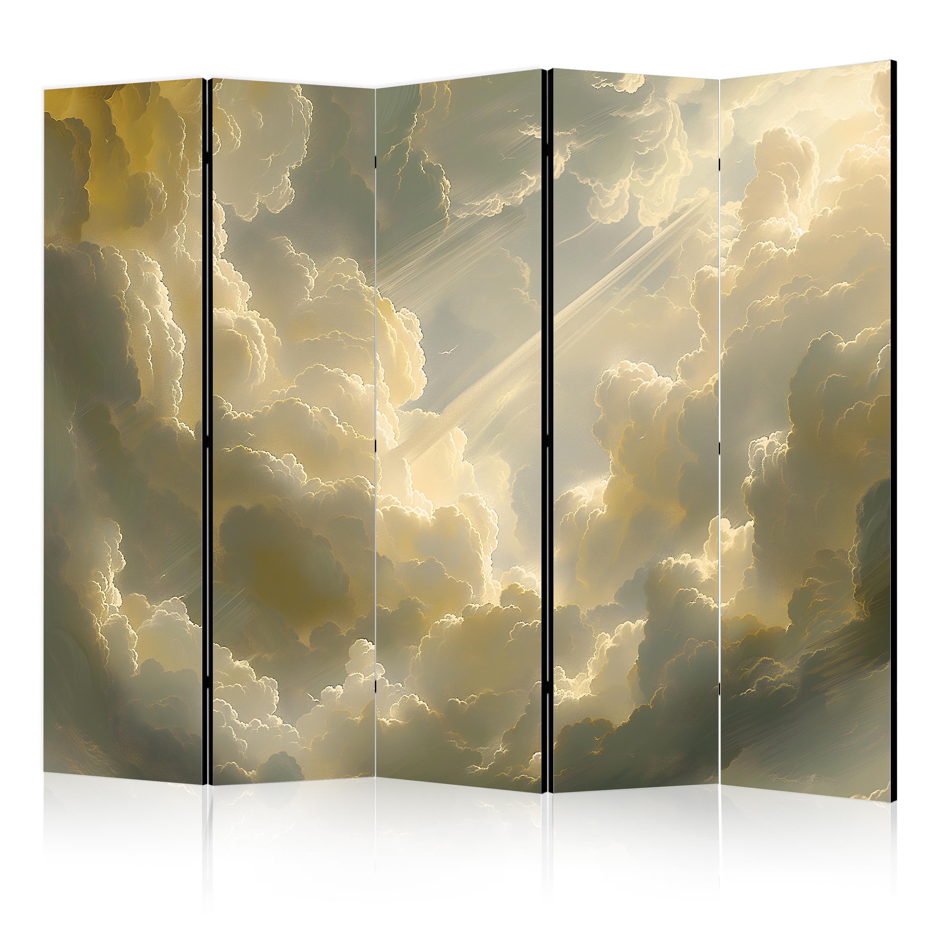 Room Divider - Enchanting Colors Against the Clouds