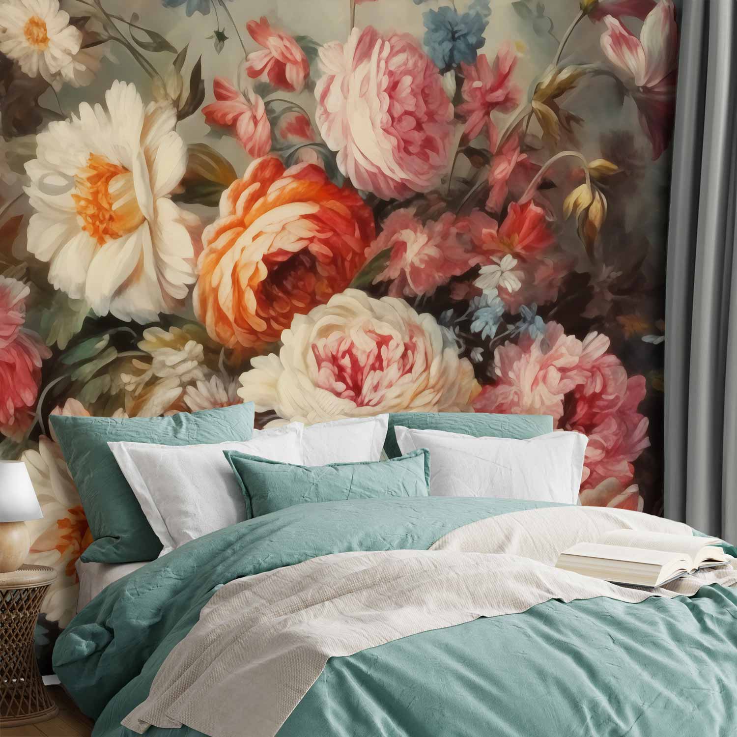 Garden Flower Scent Floral Wall Mural