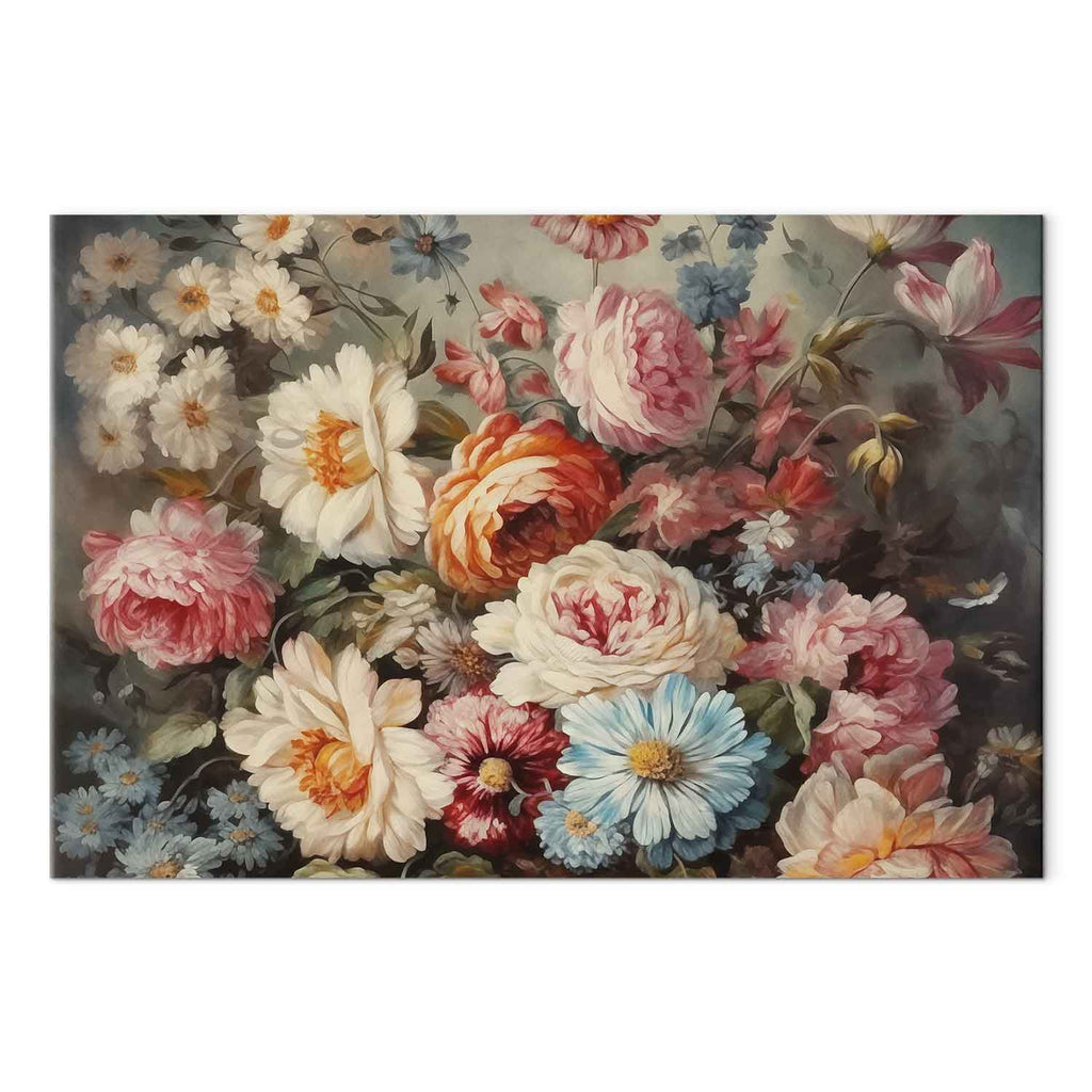 Garden Flower Scent Floral Canvas Print