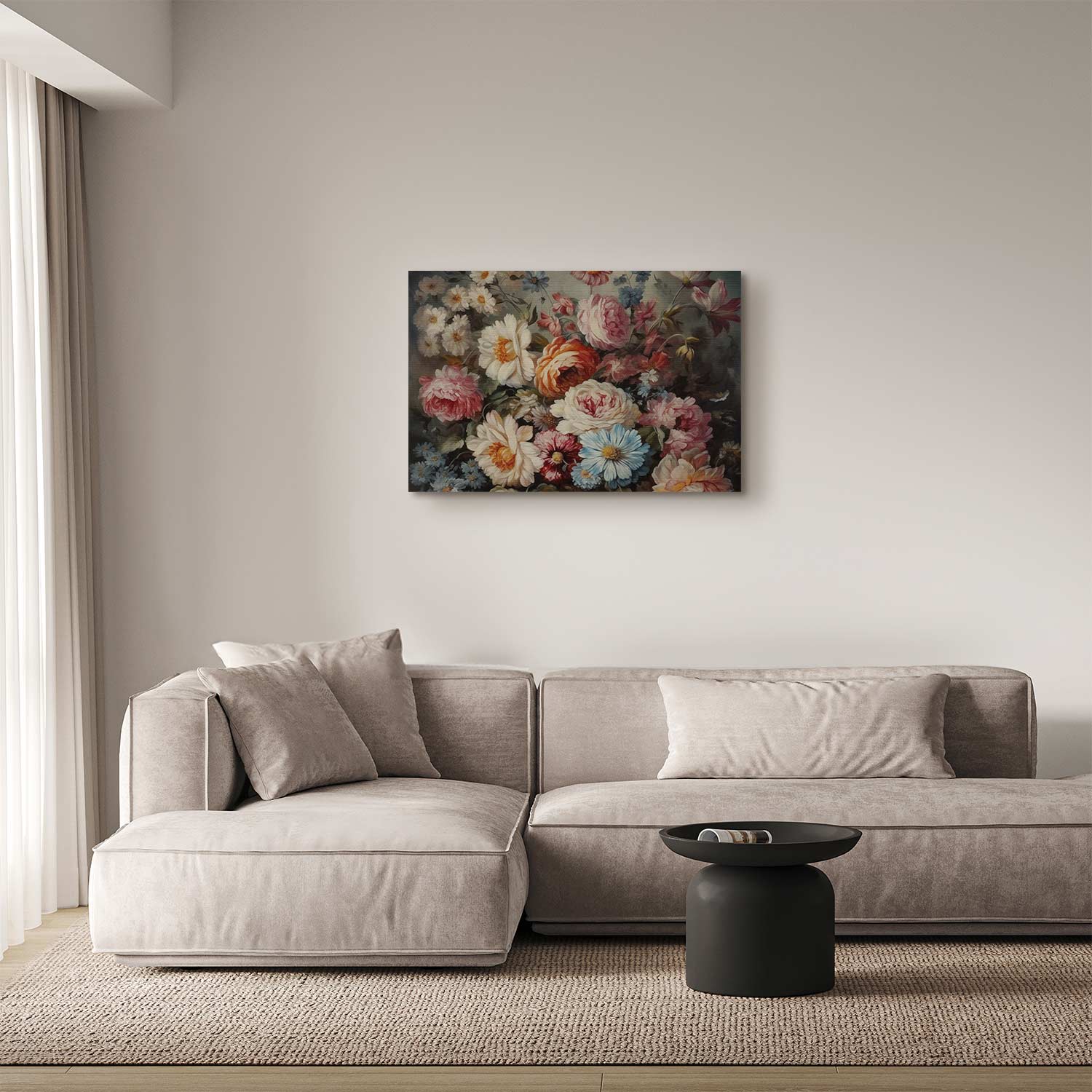 Garden Flower Scent Floral Canvas Print