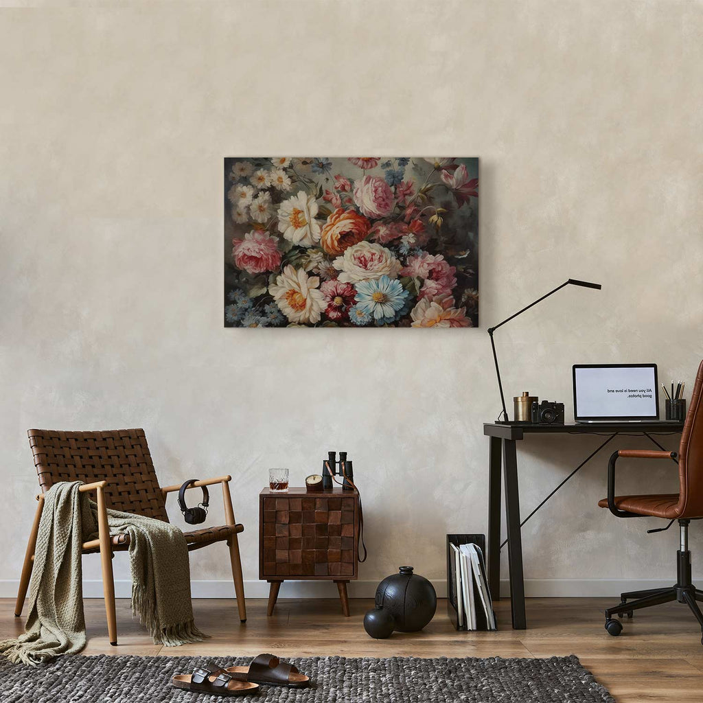 Garden Flower Scent Floral Canvas Print