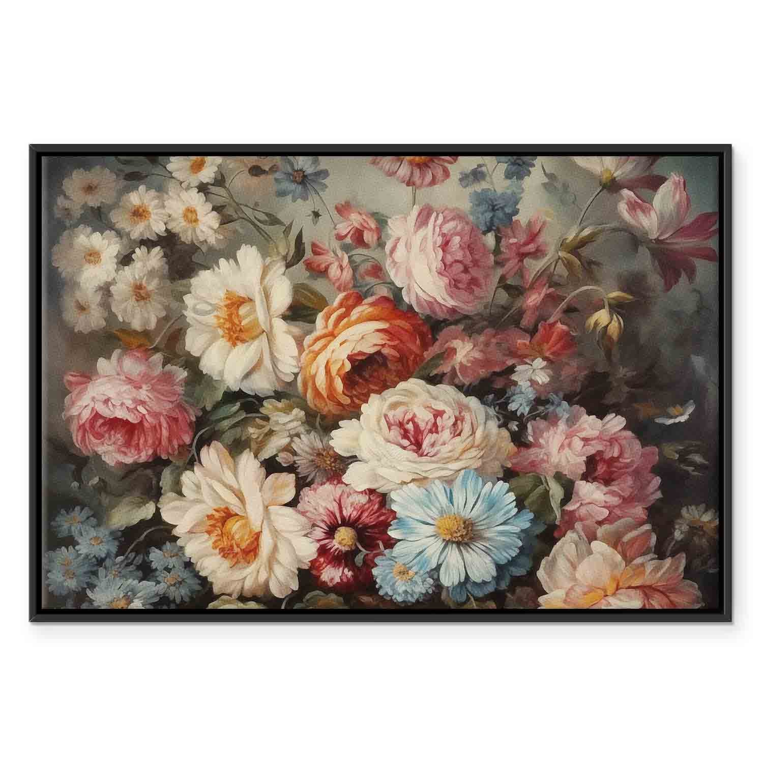 Garden Flower Scent Floral Canvas Print