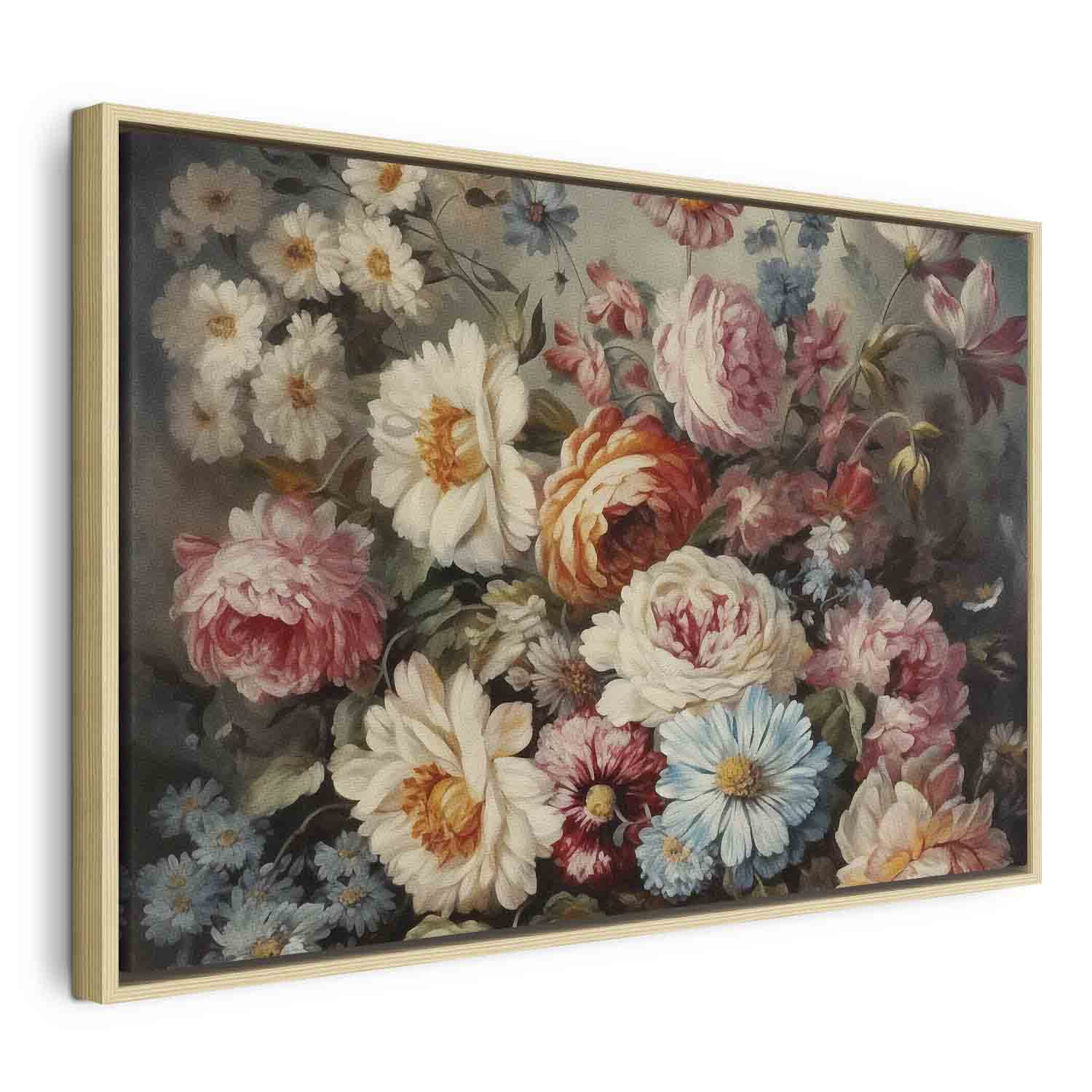 Garden Flower Scent Floral Canvas Print