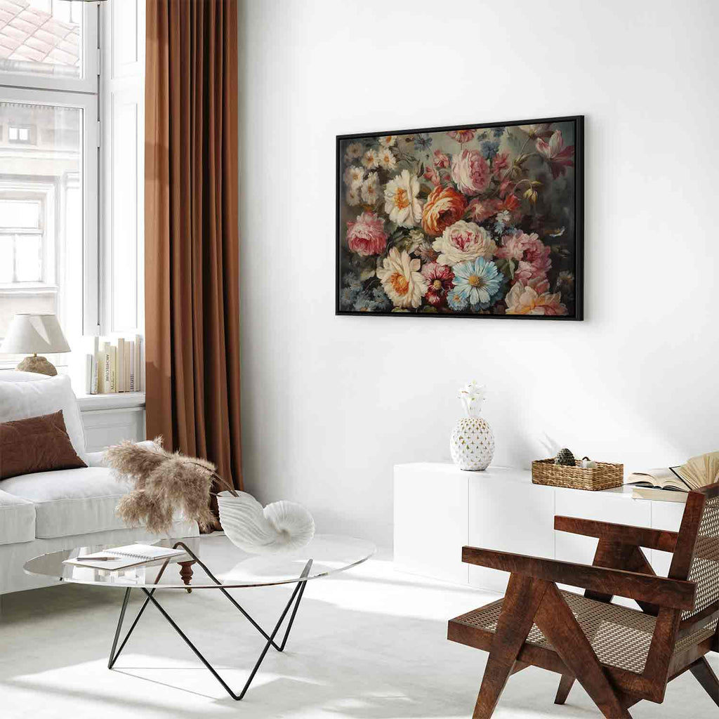 Garden Flower Scent Floral Canvas Print