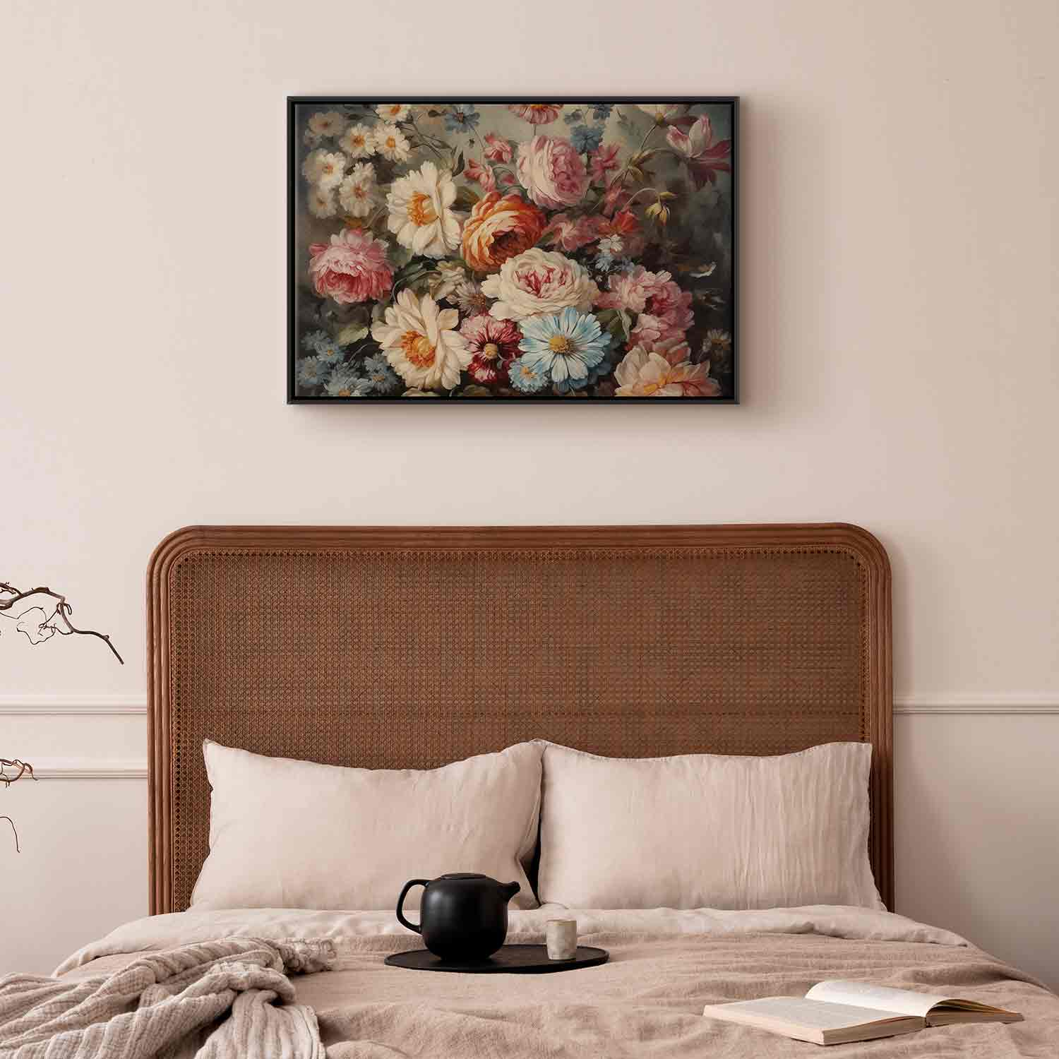Garden Flower Scent Floral Canvas Print