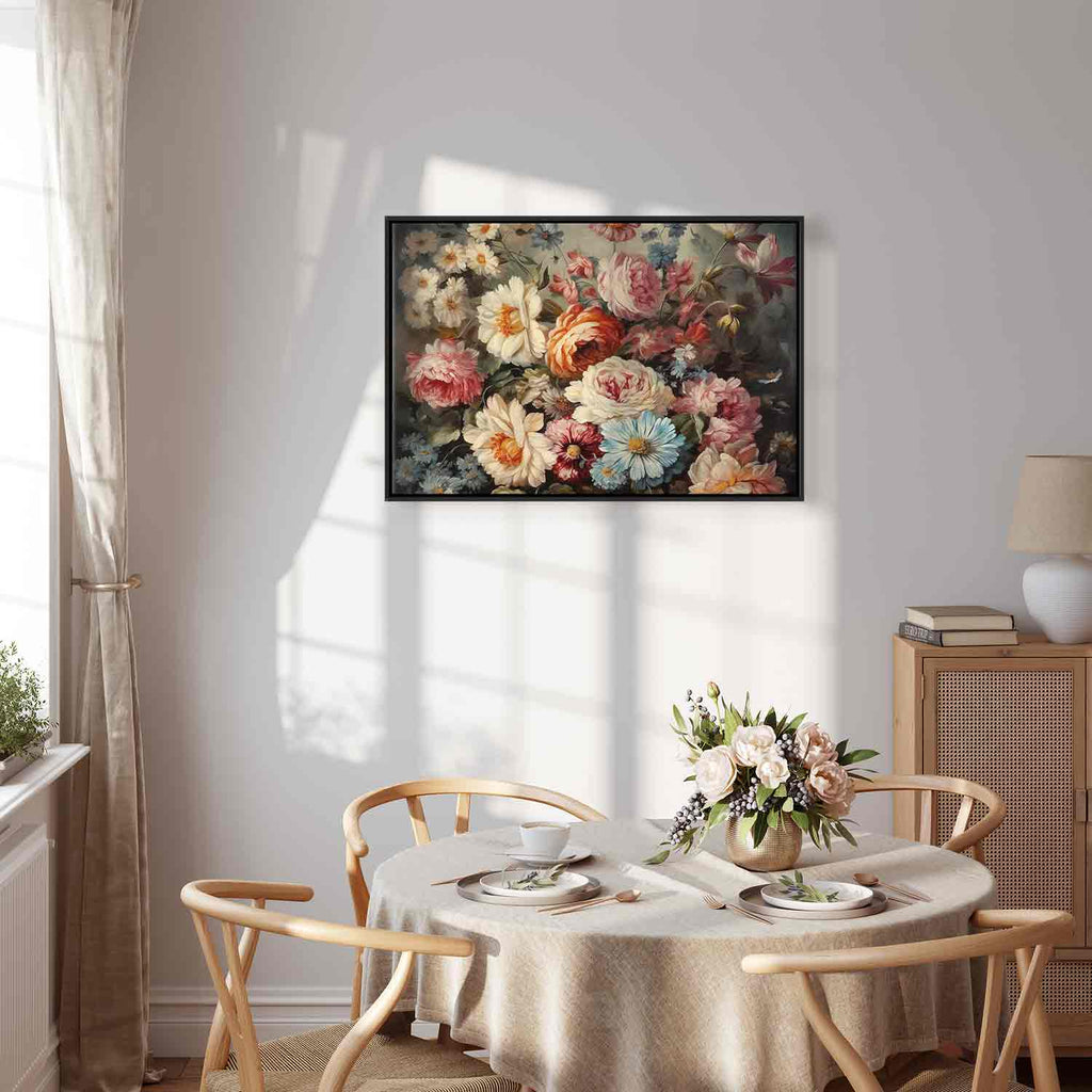Garden Flower Scent Floral Canvas Print
