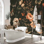 Rustic Garden Flowers Wall Mural