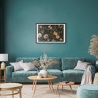 Rustic Garden Floral Poster