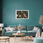 Rustic Garden Floral Poster