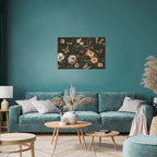 Rustic Garden Floral Poster