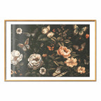 Rustic Garden Floral Poster