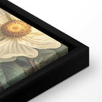 Vintage Flowers Birds and Butterflies Canvas Print