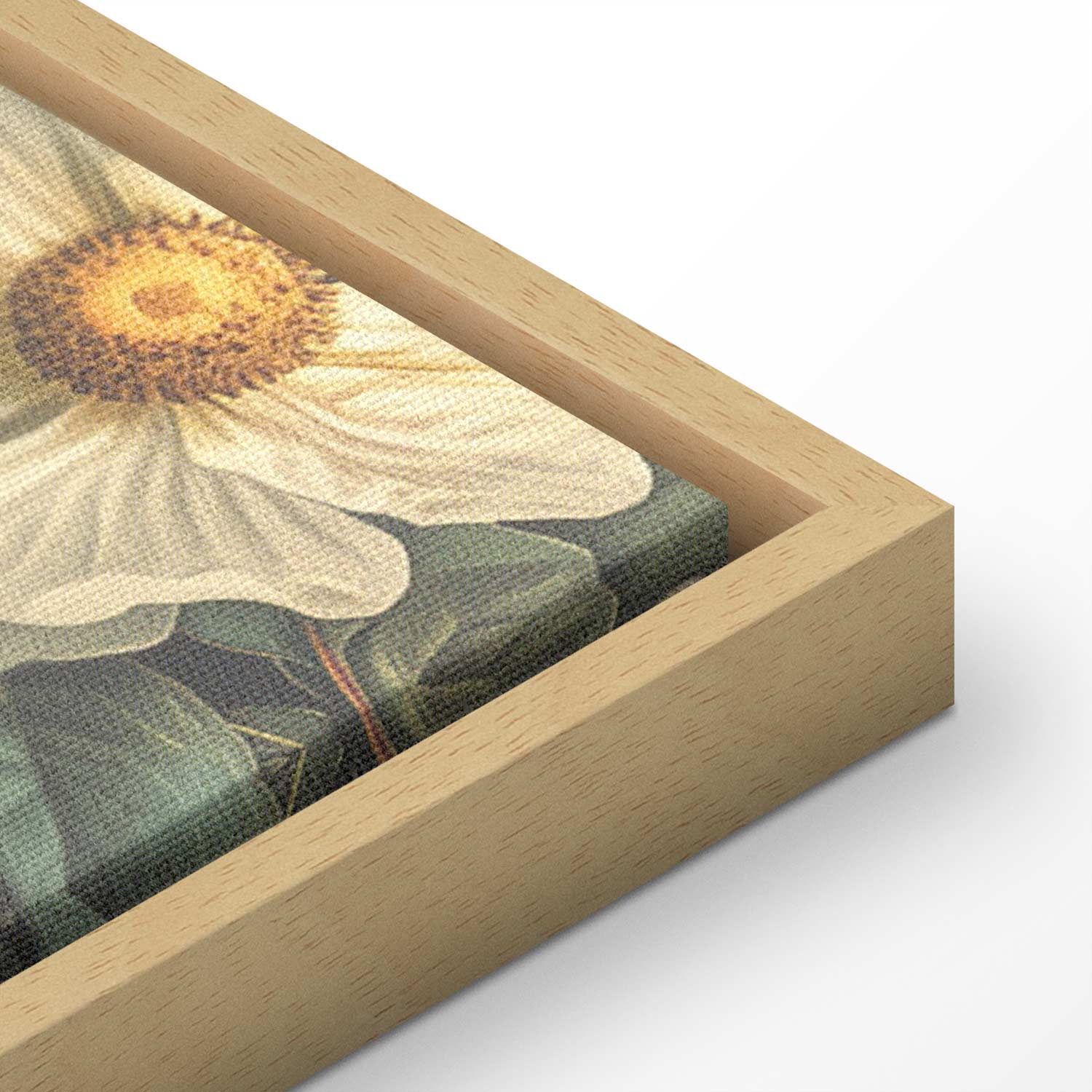 Vintage Flowers Birds and Butterflies Canvas Print