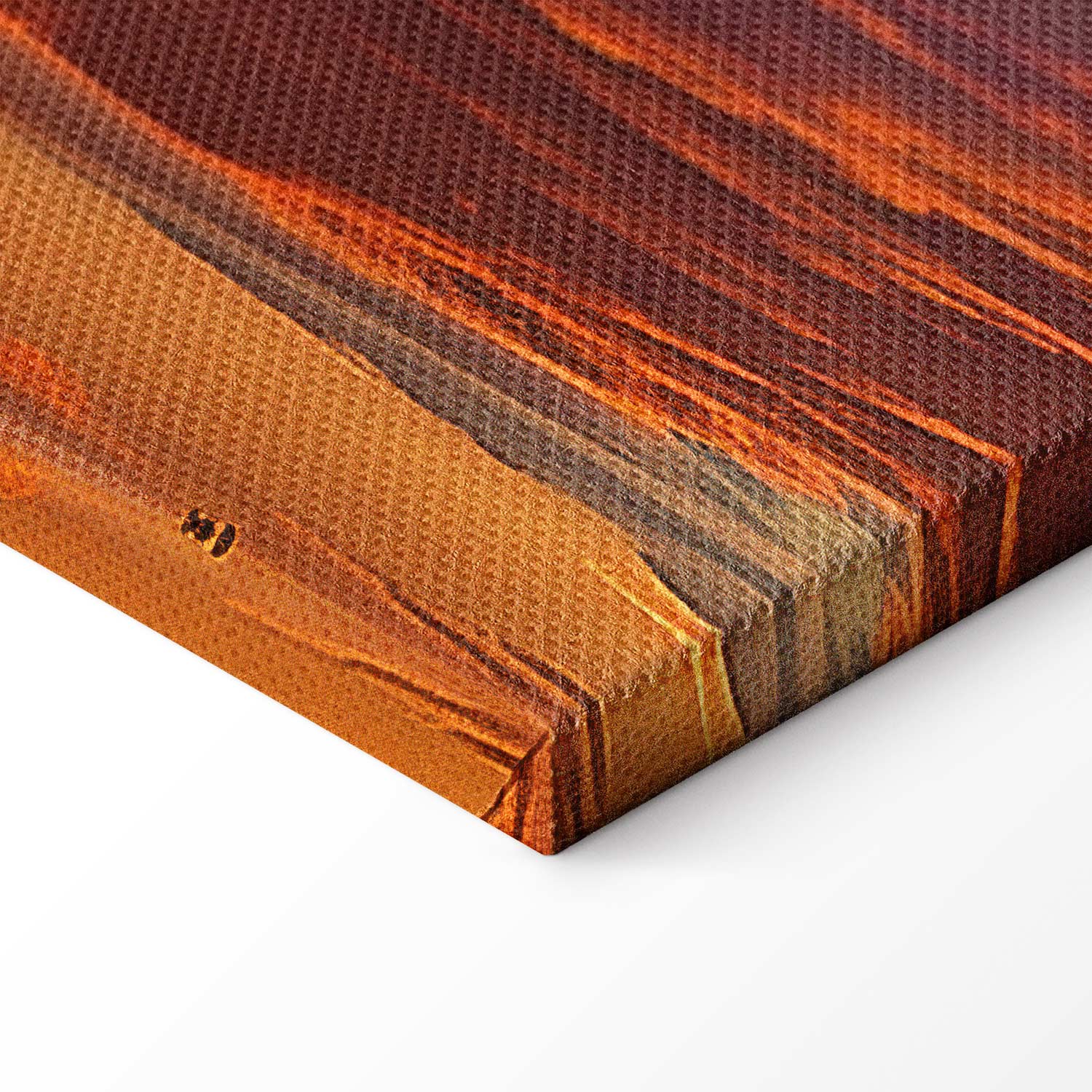 Warm Sunset Clouds Canvas Print