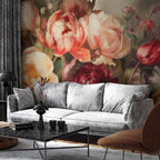 Charismatic Peonies Floral Wall Mural