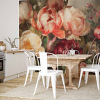 Charismatic Peonies Floral Wall Mural