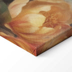 Charismatic Peonies Floral Canvas Print