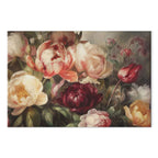 Charismatic Peonies Floral Canvas Print