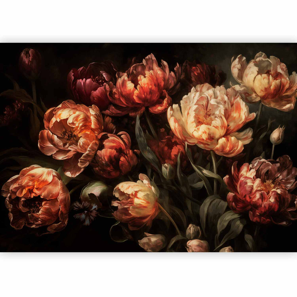 Blooming Tulips Floral Wall Mural