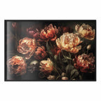Blooming Tulips Baroque Floral Poster