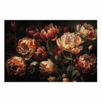 Blooming Tulips Baroque Floral Poster