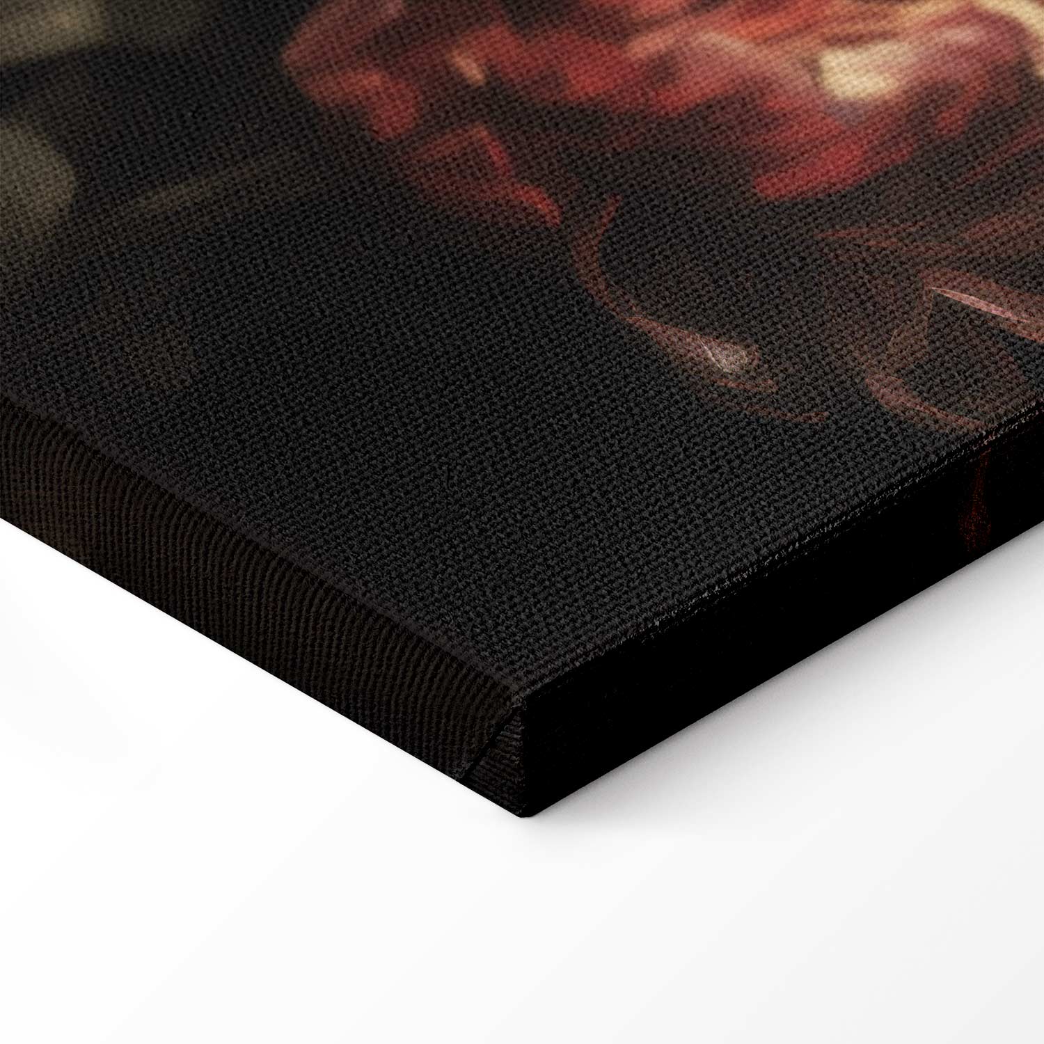 Blooming Tulips Floral Canvas Print