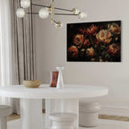 Blooming Tulips Floral Canvas Print