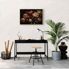 Blooming Tulips Floral Canvas Print