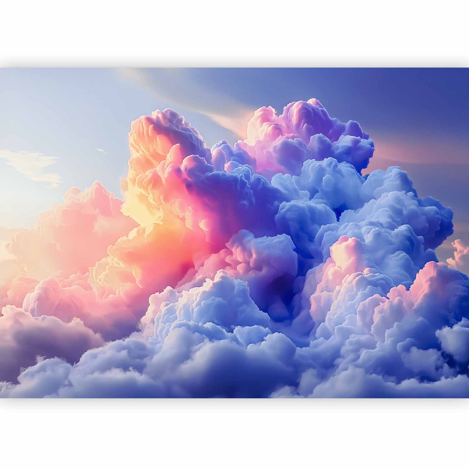 Wall Mural Clouds Like Painted: Dawn Sky Art