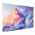Painted Dawn Clouds Sky Poster