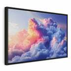 Canvas Print Clouds Like Painted Dawn Sky
