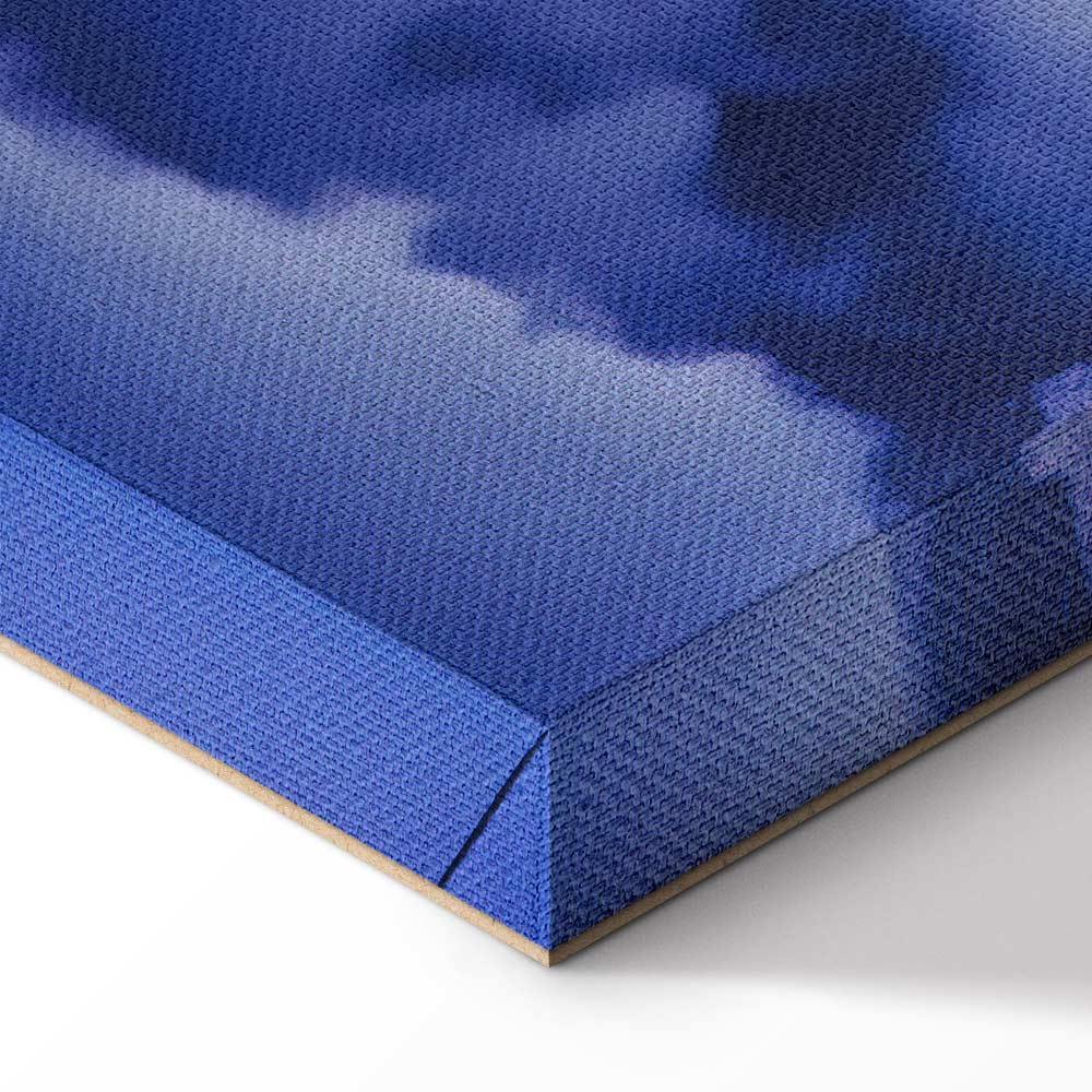 Painted Dawn Clouds Sky Canvas Print