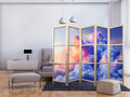 Cloud Sky Art 5-Panel Japanese Room Divider