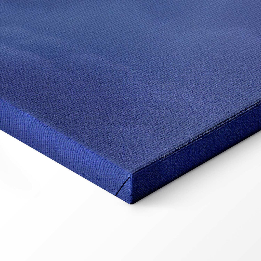 Sunset Over Cloudy Sea Multicolor Canvas Print