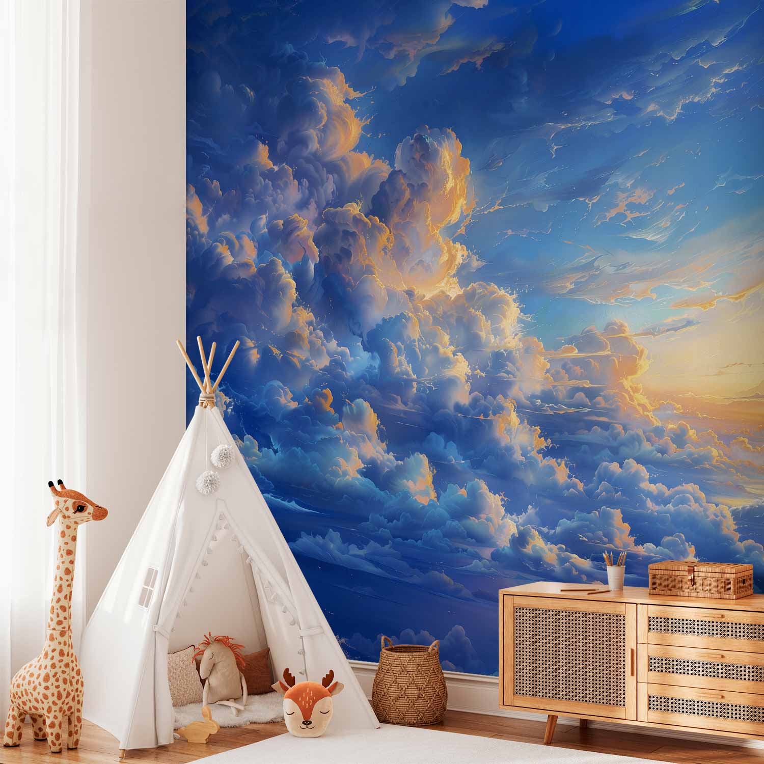 Cloudscape Sky Nature Wall Mural