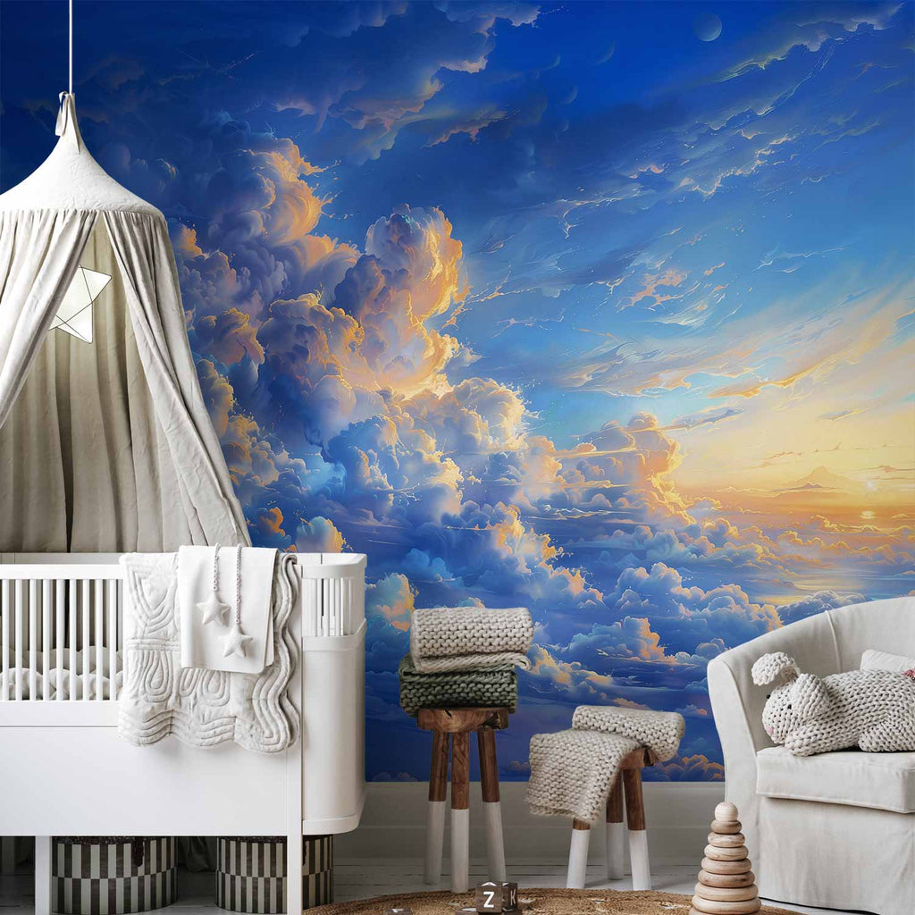 Wall Mural - Sky Clouds Canvas Art