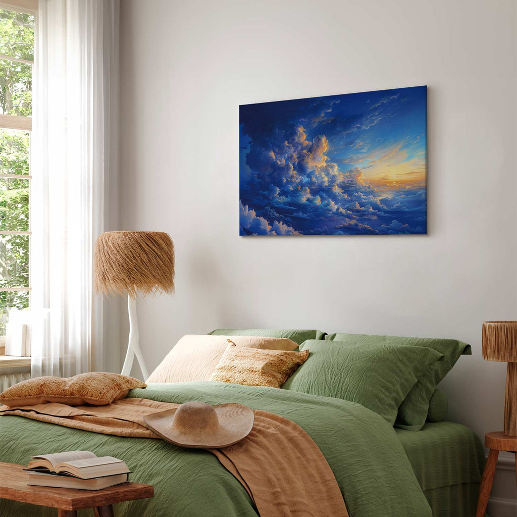 Dramatic Cloud Sky Nature Canvas Print
