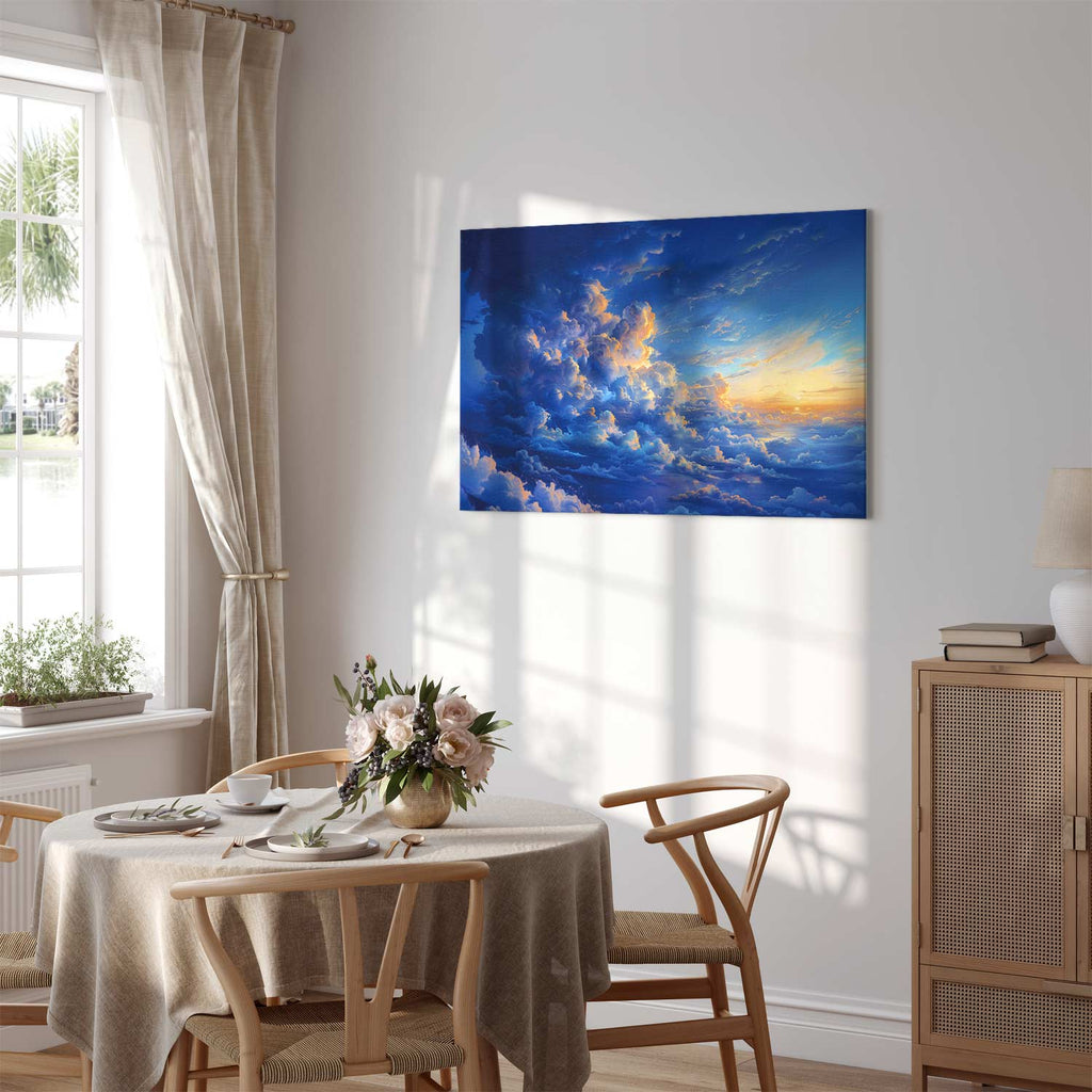 Dramatic Cloud Sky Nature Canvas Print